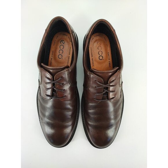ECCO Men\'s Helsinki 2 Brown Leather Derby Shoes Size 46EU 11US main image 7